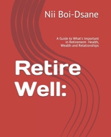 Retire Well: A Guide to what's important in Retirement-Health, Wealth and Relationships: The WORKBOOK B089M61758 Book Cover