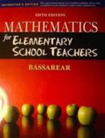 Ie Math Elem Sch Teach 5e 0840054645 Book Cover