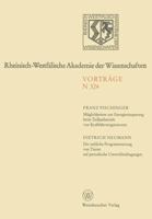 Moglichkeiten Zur Energieeinsparung Beim Teillastbetrieb Von Kraftfahrzeugmotoren. Die Zeitliche Programmierung Von Tieren Auf Periodische Umweltbedingungen: 290. Sitzung Am 7. Oktober 1981 in Dusseld 3531083244 Book Cover