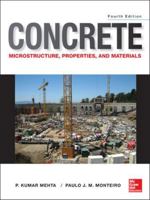 Concrete: Microstructure, Properties, and Materials 0071797874 Book Cover