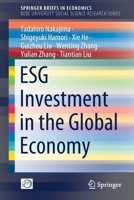 ESG Investment in the Global Economy 9811629927 Book Cover