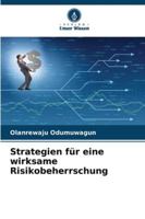 Strategien für eine wirksame Risikobeherrschung 6208700329 Book Cover