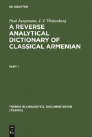 A Reverse Analytical Dictionary of Classical Armenian 3110129388 Book Cover