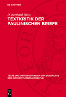 Textkritik Der Paulinischen Briefe 3112789245 Book Cover