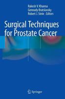 Surgical Techniques for Prostate Cancer 1493916157 Book Cover