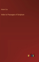 Index to Passages of Scripture 3368190784 Book Cover