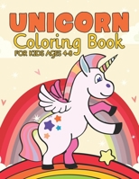 Unicorn Coloring Book: Cute Unicorns Rainbow Books Gifts for Kids 1695534840 Book Cover