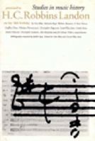 Studies in Music History: Presented to H.C. Robbins Landon on His Seventieth Birthday 0500016968 Book Cover