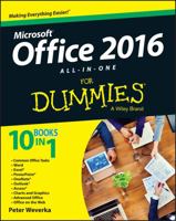 Office 2016 All-in-One For Dummies 1119083125 Book Cover