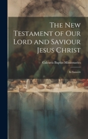 The New Testament of Our Lord and Saviour Jesus Christ: In Sanscrit 1021196878 Book Cover