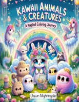 Kawaii Animals and Creatures: A Magical Coloring Journey with tiny animals and cute creatures in enchanting adventures for relaxation and joy (Kawaii World Adventures Coloring Series) B0CVYQRMM6 Book Cover