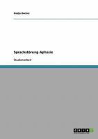 Sprachst�rung Aphasie 3638655318 Book Cover