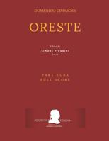 Cimarosa: Oreste: (Canto E Pianoforte - Vocal Score) 1091749426 Book Cover