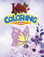 K. Rose's Coloring Book: Cover Art, Character Art, and much more! B0CJHJDP91 Book Cover