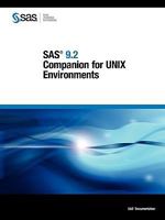 SAS 9.2 Companion for UNIX Environments 1599947927 Book Cover