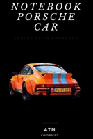 notebook porsche car B084NY99MG Book Cover