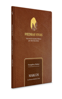 Piedras vivas: Marcos - Estudio bíblico: La humanidad de Cristo (Spanish Edition) B0DT8WZNRH Book Cover