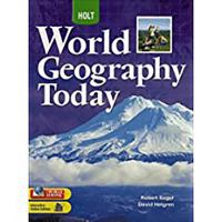 World Geography Today 0030646820 Book Cover
