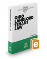 Ohio Landlord Tenant Law 2020-2021 1539269809 Book Cover