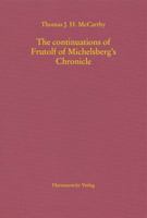 The Continuations of Frutolf of Michelsberg's Chronicle 3447110619 Book Cover