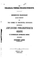 de Velleiana Tiberii Imagine Iudicium 1533097445 Book Cover