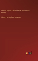 History of English Literature 3385346401 Book Cover