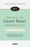 KJV Pers Gtpt Ref Black: Deluxe Genuine Cowhide Edition 1683071875 Book Cover
