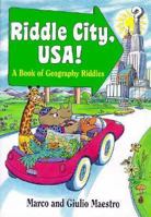 Riddle City, Usa!: A Book of Geography Riddles 0060233699 Book Cover