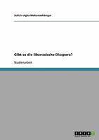 Gibt es die libanesische Diaspora? 3638933512 Book Cover