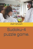 Sudoku-4 puzzle game. B0BS8SJFKL Book Cover