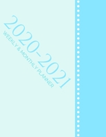 2020-2021 Weekly & Monthly Planner: 1 Jan 2020 - 31 Dec 2021 Weekly & Monthly Calendar (Priorities, Goals List) - Year Planner Daily Organizer Plan & Agenda Schedule Logbook 1704230071 Book Cover