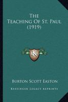 The Teaching of St. Paul 1666734403 Book Cover