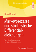 Markovprozesse Und Stochastische Differentialgleichungen: Vom Zufallsspaziergang Zur Black-Scholes-Formel 365800987X Book Cover