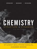 Chemistry, Student Solutions Manual: Structure and Dynamics 0471710342 Book Cover