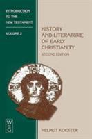 Introduction to the New Testament: History and Literature of Early Christianity 0899253520 Book Cover