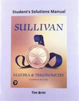 Student's Solutions Manual for Algebra and Trigonometry 013518925X Book Cover