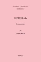 Genese 1-2,4a: Commentaire 9042934123 Book Cover