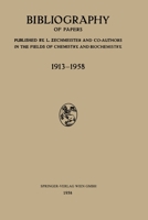 Bibliography of Papers: 1913-1958 3709120330 Book Cover