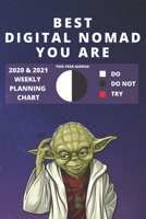 2020 & 2021 Two-Year Weekly Planner For Best Digital Nomad Gift Funny Yoda Quote Appointment Book Two Year Agenda Notebook: Star Wars Fan Daily Logbook Month Calendar: 2 Years of Monthly Plans Persona 1706012756 Book Cover