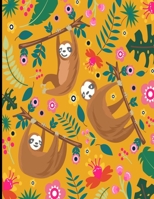 Planner 2020: Orange Sloth 2020 Diary, A Day To A Page Sloth Planner For The Year With To Do List, Cute Sloth 2020 Planner 1710055553 Book Cover