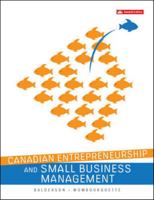 Canadian Entrepreneurship & Small Business Management 0071338861 Book Cover