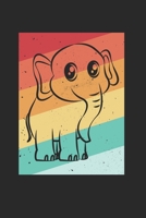 Elefant Notizbuch: Elefant Notizbuch für Liebhaber / Notizheft / Notizblock A5 (6x9in) Dotted Notebook / Punkteraster / 120 gepunktete Seiten (German Edition) 167411298X Book Cover