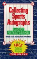 Collecting Sports Autographs 0933893795 Book Cover