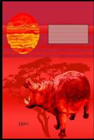 Hippo: A5 Liniertes Schreibheft F�r Sch�ler Und Lehrer 1073452948 Book Cover