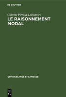Le Raisonnement Modal 311105313X Book Cover