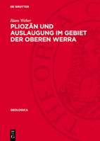 Pliozän Und Auslaugung Im Gebiet Der Oberen Werra 311278264X Book Cover