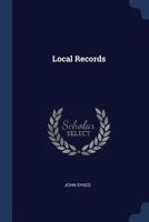 Local Records 1376480492 Book Cover
