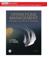 Operations Management: Sustainability and Supply Chain Management, Global Edition 0137649495 Book Cover
