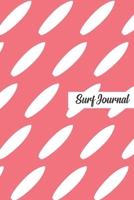 Surf Journal: Dot Grid Journal Gift for Surfers (6”x9“) 120 Pages - Coral Edition 1692174282 Book Cover