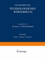 Technologisches Worterbuch 3642985424 Book Cover